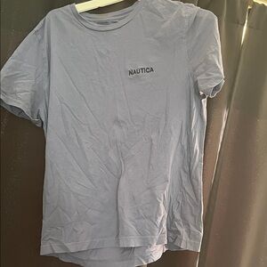 Nautica Short-Sleeve Crew Tee in Pale Blue